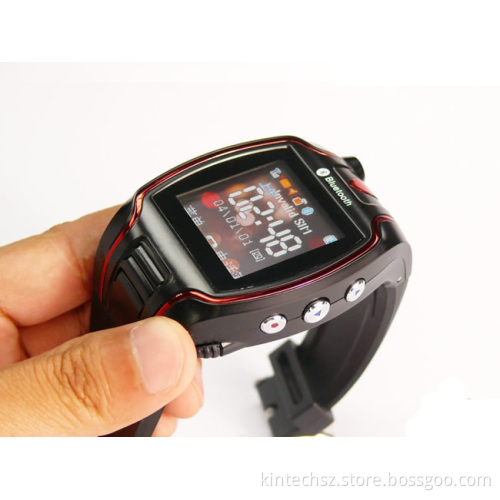 Quad-band wrist watch phone,unlock/double screen/Camera